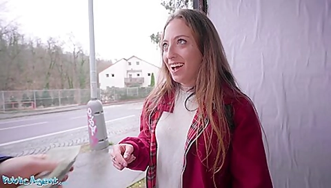Public Agent Spanish Punk babe Venom Evil fucked