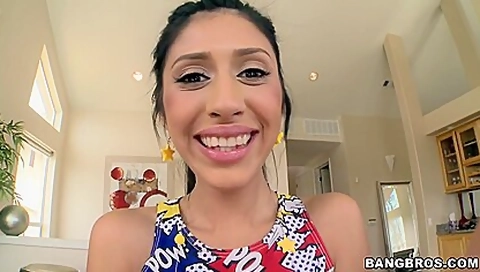 Anal Sex For Petite Brunette With Angel Del Rey