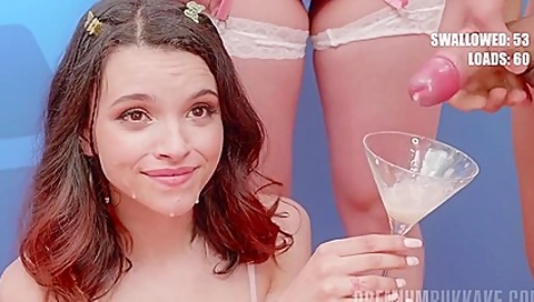 Pretty Woman Ate Fresh Sperm To Satiety And Was Satisfied - Teaser Video